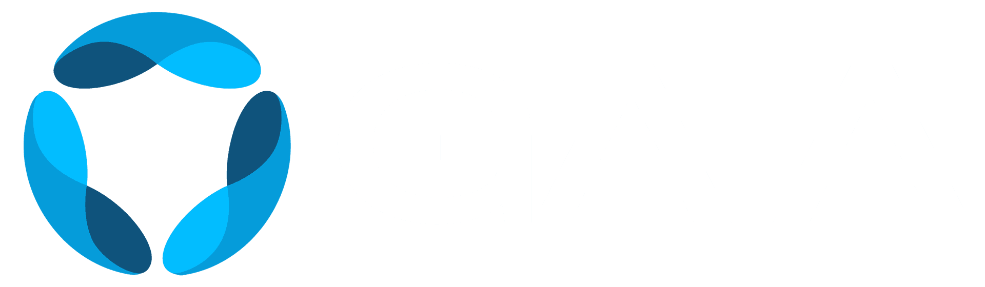 GAIA Wordmark in white